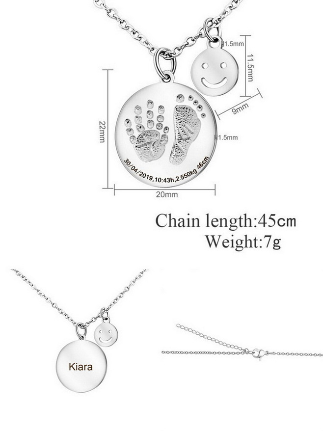 Stainless steel necklace 2022-04-06-002